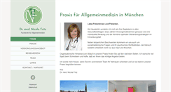 Desktop Screenshot of dr-nicola-fritz.de
